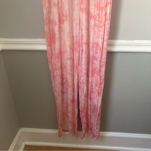 NWT New Some Days Lovin marble tie dye pink jumpsuit Jumper XS - Picture 3 of 15